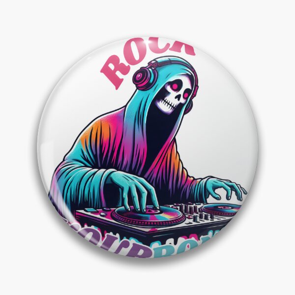 Item preview, Skeleton GHOST DJ Halloween  designed and sold by alaa-mously.