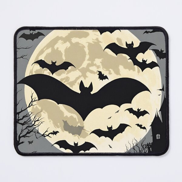 Item preview, Moonlit Bat Ballet designed and sold by cozycozyart.