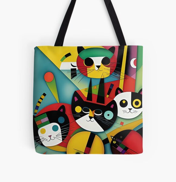 Item preview, Miro-style Jazz Cats designed and sold by GoogooPop.