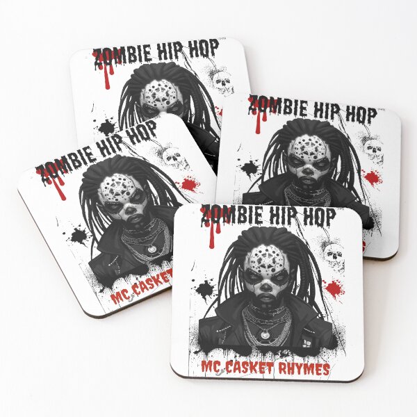 Item preview, Zombie hip hop Mc Casket Rhymes designed and sold by zombiehiphop.