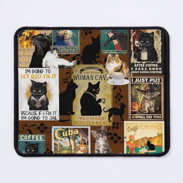 Item preview, COFFEE CAT, HOME DECOR FOR CAT LOVERS, COFFEE ACCESSORIES designed and sold by Barbara Jean Photo Art And Design.