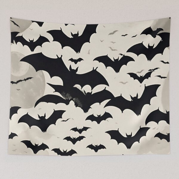 Item preview, Moonlit Bat Odyssey designed and sold by cozycozyart.