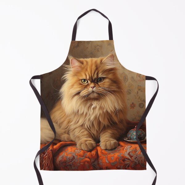 Item preview, Orange Persian Cat 01 designed and sold by Elisabeth Lucas.