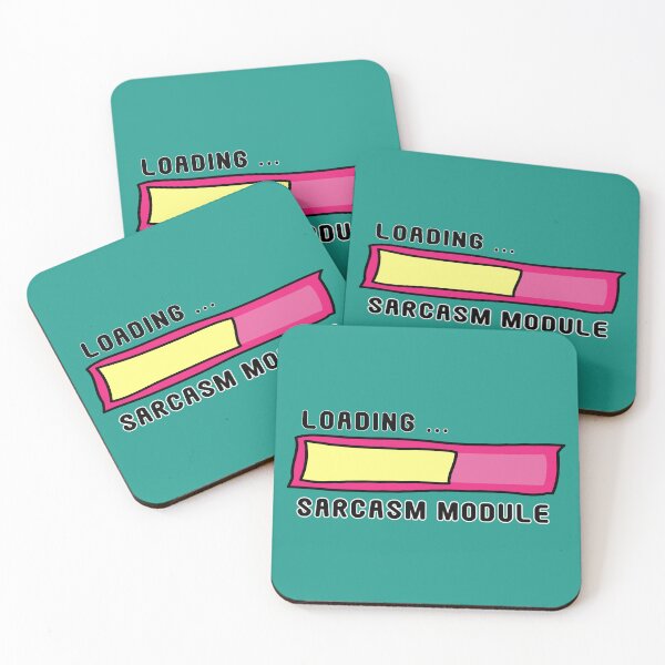 Item preview, Sarcasm Module Loading Bar - Get Ready for Snark! No 2 designed and sold by Fun Funky Designs.