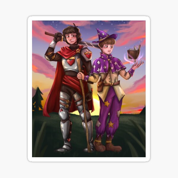 Item preview, Will the Wise and Paladin Mike  designed and sold by indirectsquid.