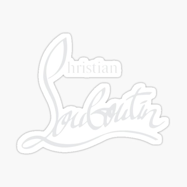 Christian Louboutin Vinyl Sticker – Blunt.One