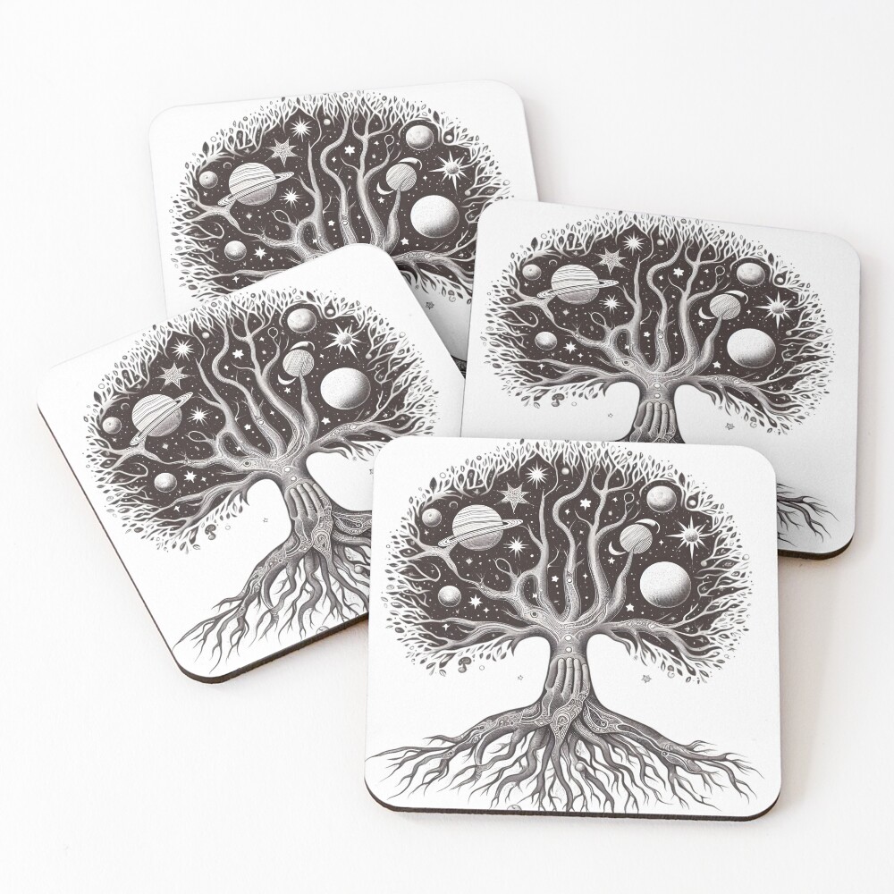 Item preview, Coasters (Set of 4) designed and sold by Hyperreals.