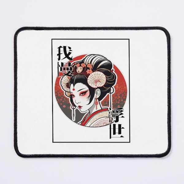 Artikelvorschau, dunkle Geisha Gaman-Ukiyo entworfen und verkauft von vennuSStore.