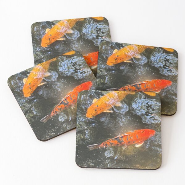 Item preview, Koi Fish Pond  designed and sold by NatureSoReal.