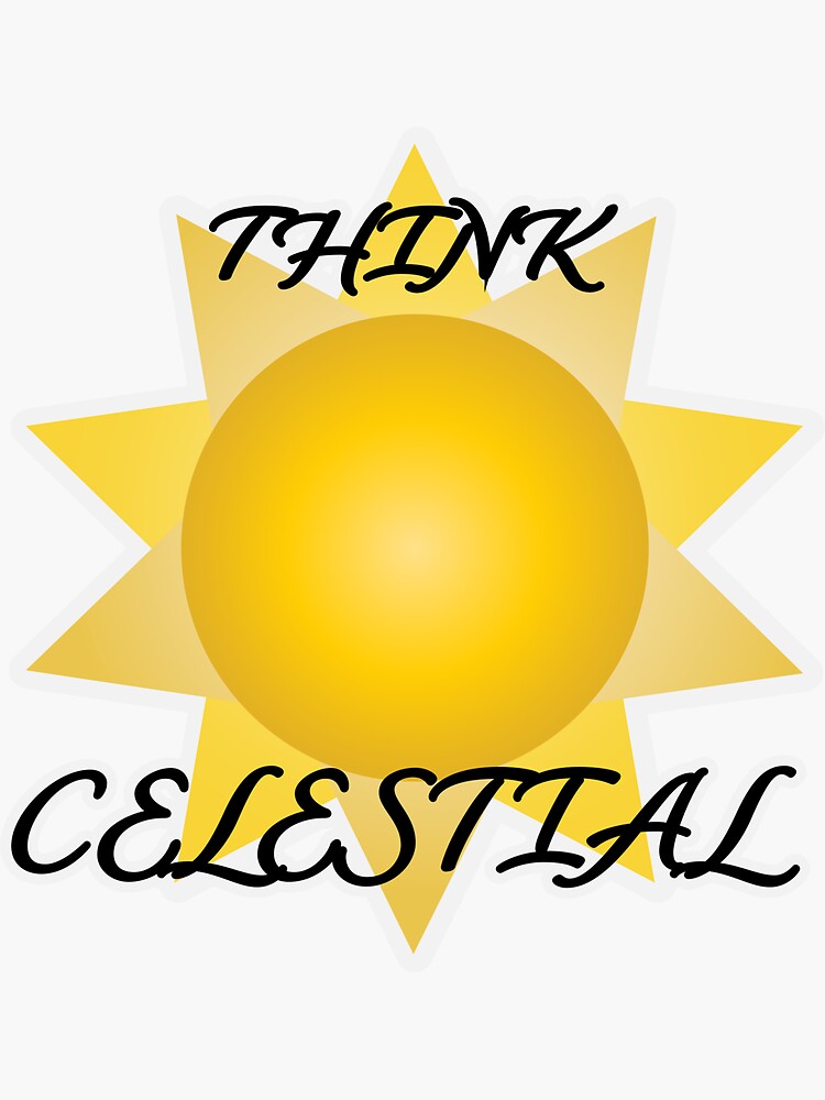 Celestial Sun Sticker