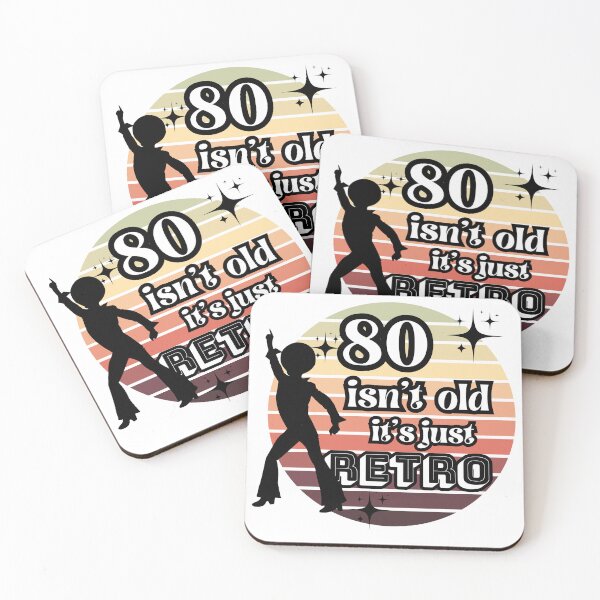Artikelvorschau, Lustiges Zitat zum 80. Geburtstag für ältere Menschen, 80 ist nicht alt, es ist nur Retro entworfen und verkauft von Lmbr-shop.