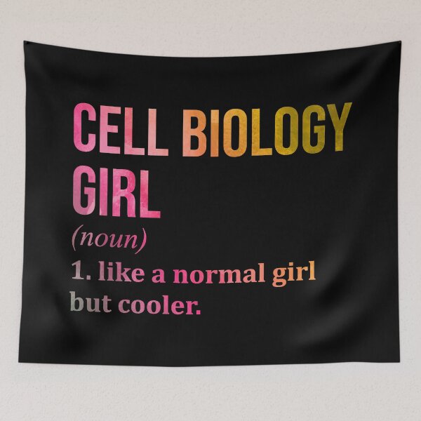 Item preview, Cell Biology Girl Definition Cell Biology in Watercolor designed and sold by XCIV.