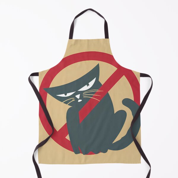 Item preview, Black Cat No Entry designed and sold by SabyDigitalArt.
