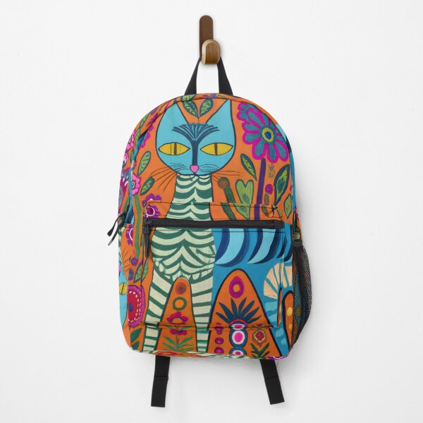 Item preview,  Embracing Boho Vibes with Mid-Century Atomic Cat  designed and sold by Tamas Das.