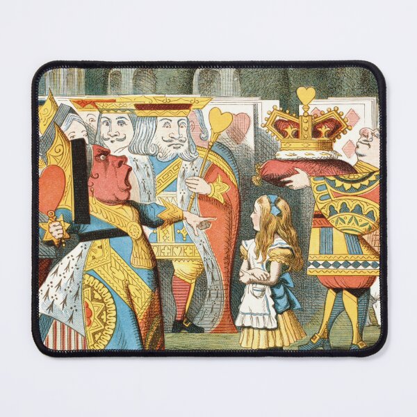 Item preview, Alice in Wonderland, Queen, Tenniel designed and sold by Mauswohn.