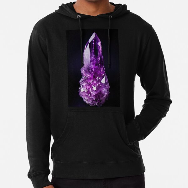 Amethyst - Amethyst Crystals - Hoodie