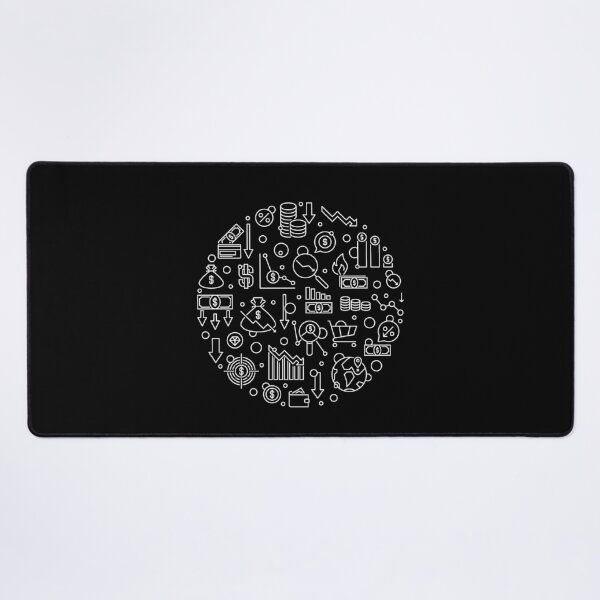 Item preview, Financial Crisis and Economy round design - US America money and dollars outline design designed and sold by venomousvector.