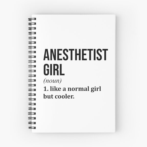 Item preview, Anesthetist Girl Definition Anesthesia designed and sold by XCIV.
