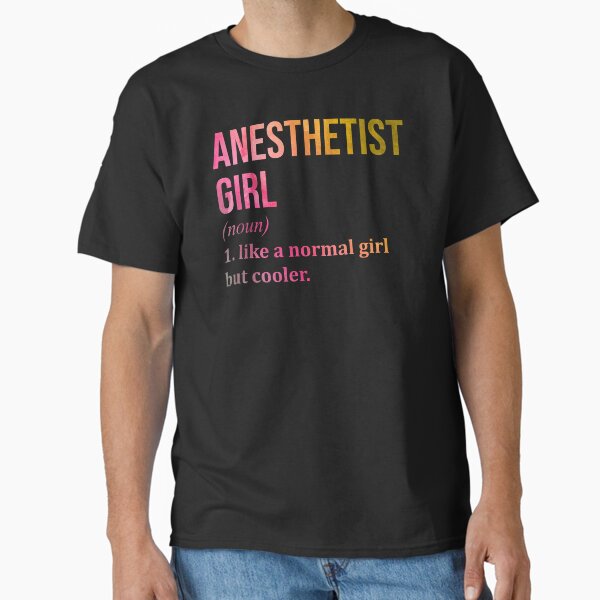 Item preview, Anesthetist Girl Definition Anesthesia in Watercolor designed and sold by XCIV.