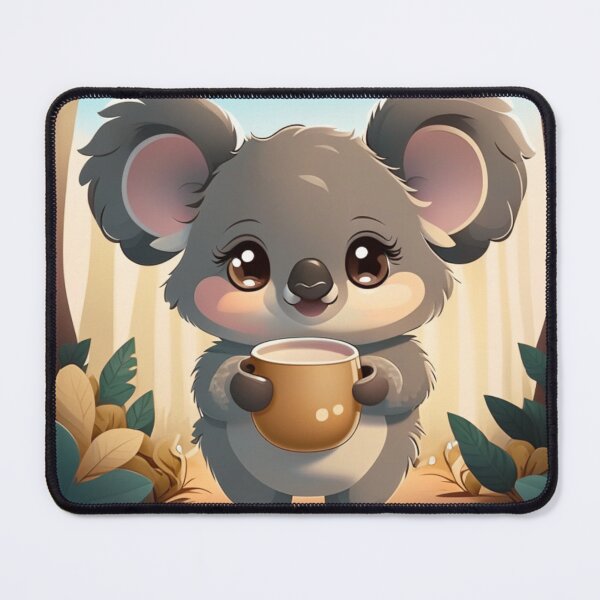 Item preview, Koala-Tea Time: Adorable Koala Sips in the Forest designed and sold by CutesyKoala.