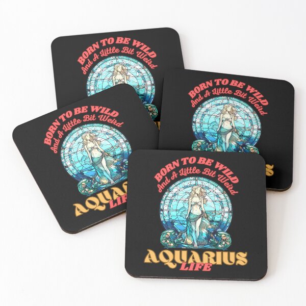 Item preview, Born To Be Wild And A Little Bit Weird – Aquarius Life. aquarius sign designed and sold by ZodiacWonders.