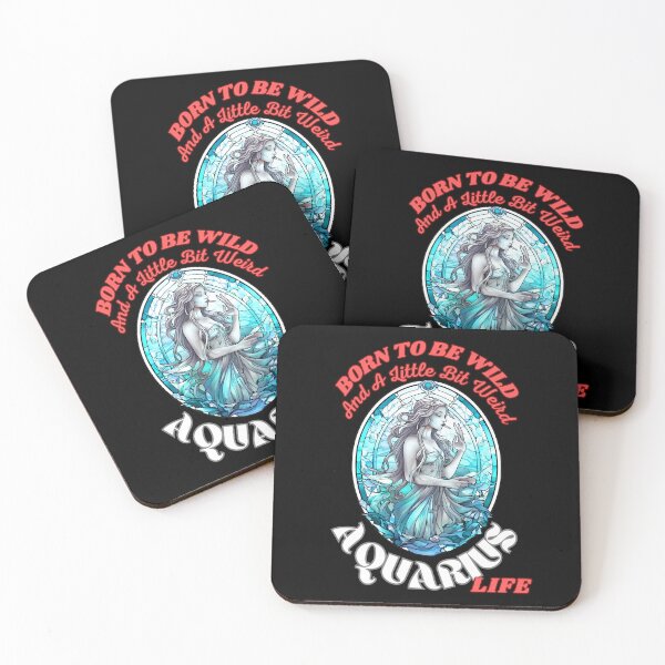Item preview, Born To Be Wild And A Little Bit Weird – Aquarius Life. cute aquarius designed and sold by ZodiacWonders.