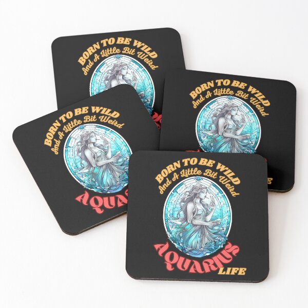 Item preview, Born To Be Wild And A Little Bit Weird – Aquarius Life. aquarius rising designed and sold by ZodiacWonders.