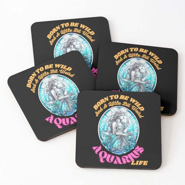 Item preview, Born To Be Wild And A Little Bit Weird – Aquarius Life. Aquarius moon designed and sold by ZodiacWonders.