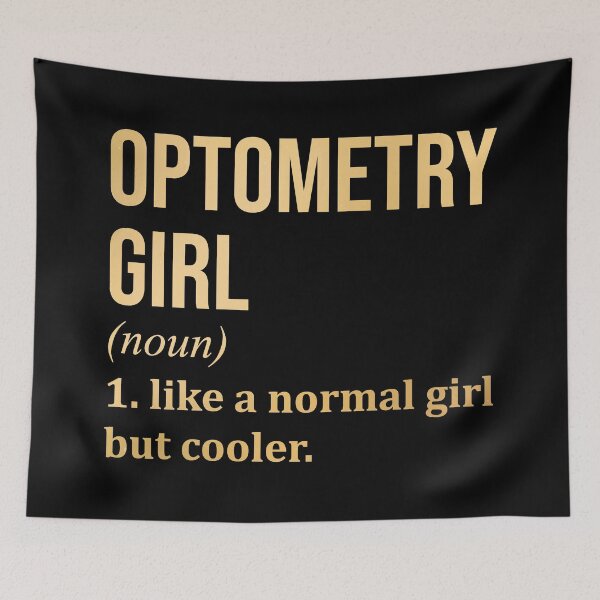 Item preview, Optometry Girl Definition Optometry in Gold designed and sold by XCIV.