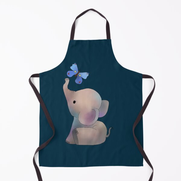 Item preview, Elephant with a butterfly designed and sold by Kamonibile.