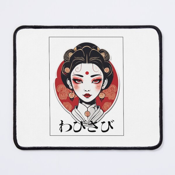 Aperçu de l'œuvre Geisha sombre Wabi-sabi créée et vendue par vennuSStore.