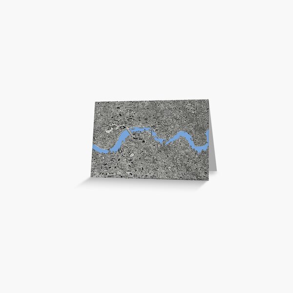 Item preview, London map print designed and sold by oliver polanski.