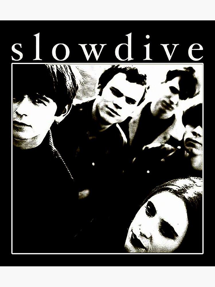 Slowdive -slowdive, band, music, shoegaze, 90s, graphic slowdive english,  Poster for Sale by darleshay