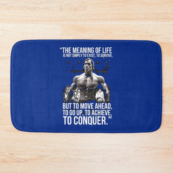 Item preview, Arnold Schwarzenegger Arnie Conquer Quote designed and sold by meoeme9898.