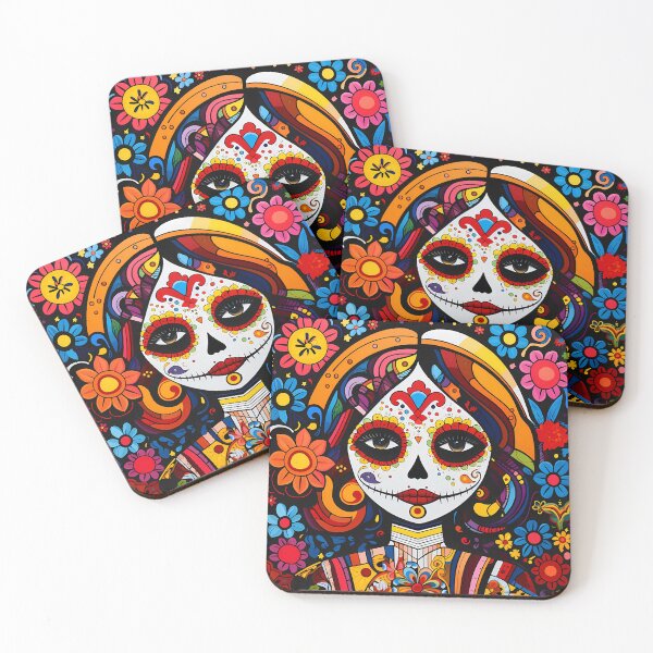 Item preview, A very colorful catrina designed and sold by apicon.