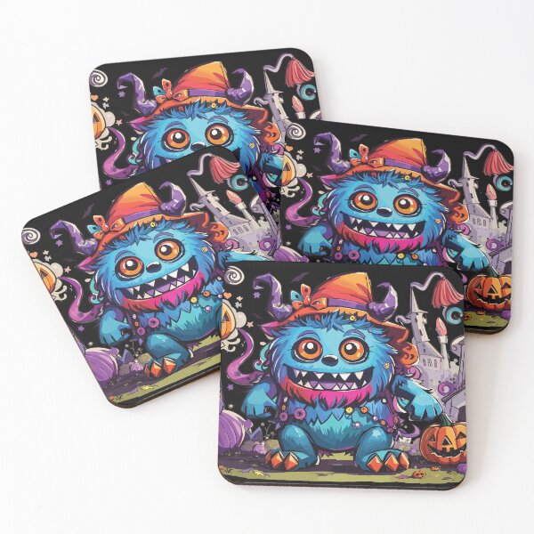 Item preview, Colorful_monster_Halloween_doodle designed and sold by pantacreation.