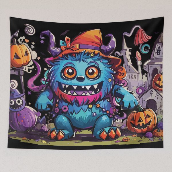 Item preview, Colorful_monster_Halloween_doodle designed and sold by pantacreation.