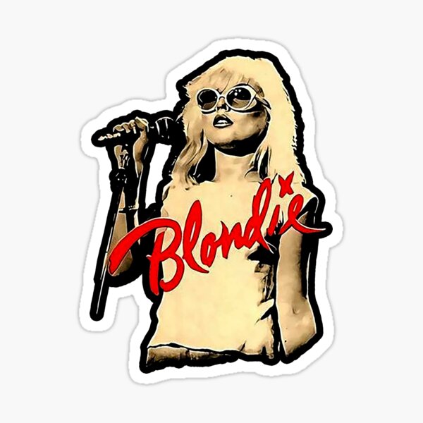 Blondie Sticker for Sale by parkadventure