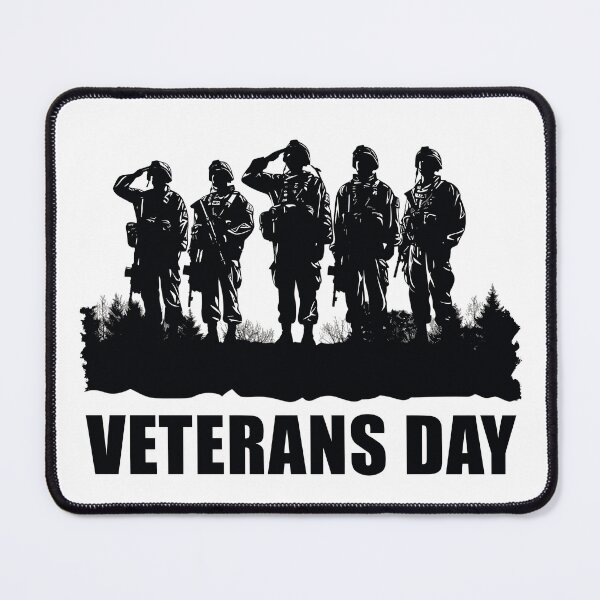 Item preview, Veterans Day, Saluting Soldiers, America designed and sold by Raskal-Print.