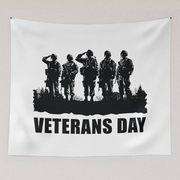 Item preview, Veterans Day, Saluting Soldiers, America designed and sold by Raskal-Print.