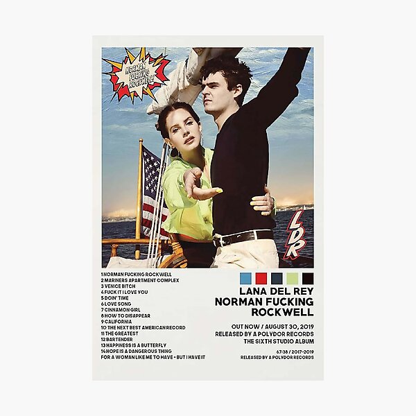 Item preview, LanaDelReey - NFR Posters designed and sold by IssacBraun.