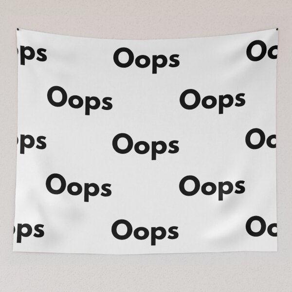 Item preview, Humor Oops designed and sold by thegioinay.