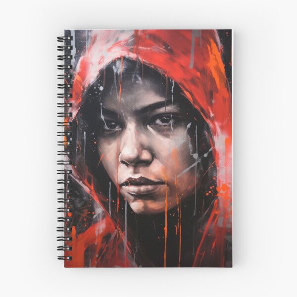 Item preview, Rain Portrait 01 Red Hood designed and sold by mhfoto.