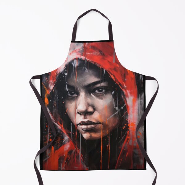 Item preview, Rain Portrait 01 Red Hood designed and sold by mhfoto.