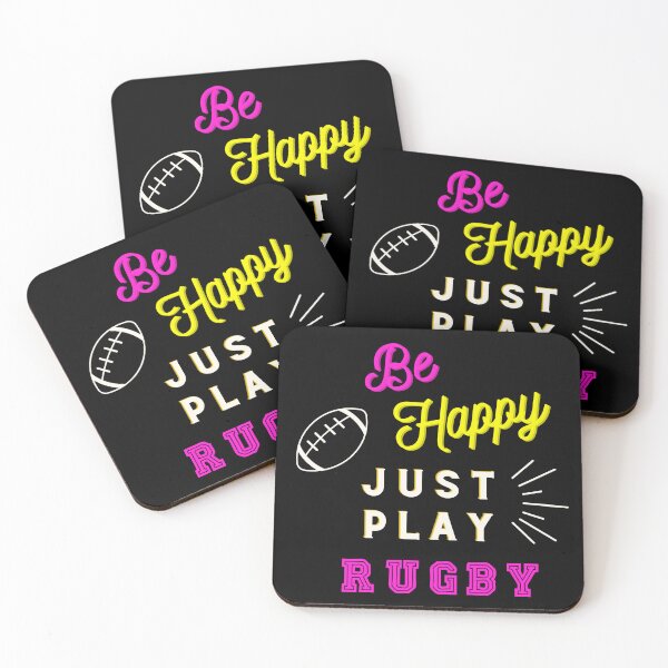 Item preview, Be Happy Just Play Rugby designed and sold by Theia-Creations.