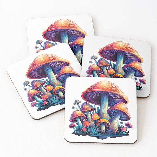 Item preview, Fairy Mushroom Vibrant Vector Style designed and sold by eyestetix.