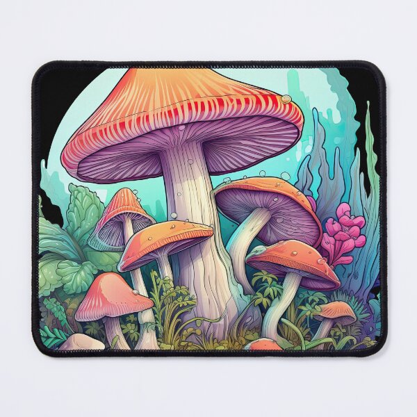 Item preview, Fairy Mushroom Vibrant Vector Style 2 designed and sold by eyestetix.