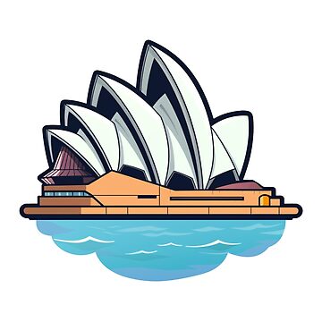 Artwork thumbnail, Mini Sydney opera house 2 by HUSTLER-HAUS