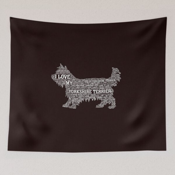 Item preview, I Love My Yorkshire Terrier. Funny Gift For Pet Lovers designed and sold by HichamGreen.