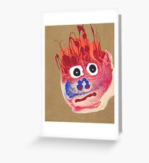 Alex - Personnage de Martin Boisvert Greeting Card